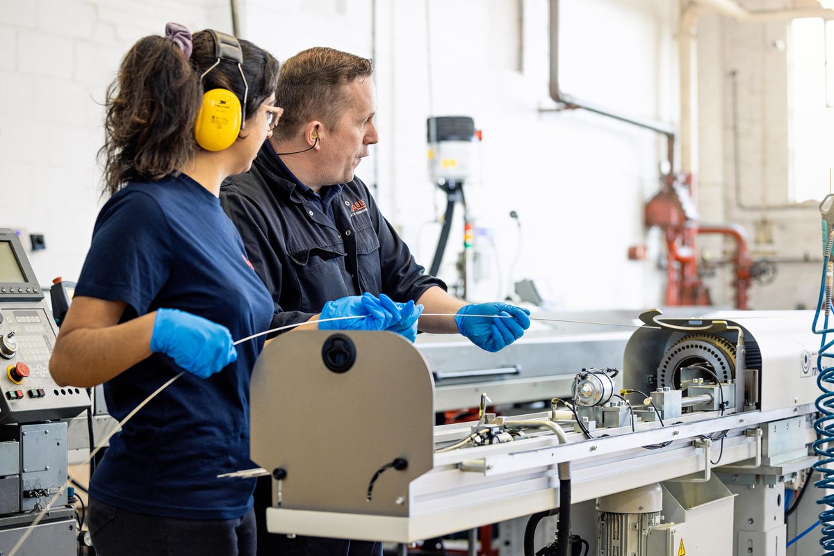 Tenable_Screw's tweet image. Teamwork makes the dream work.👏

A great example here of what that looks like at Tenable, with material being fed through &amp;amp; everything running in sync.

Another busy day delivering turned, mill-turned &amp;amp; threaded components.

#BTMAUK #TurnedParts #UKMfg