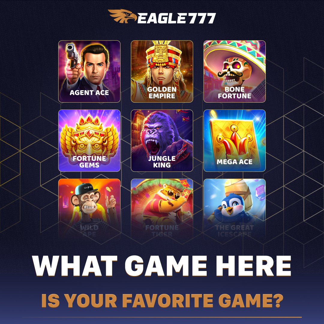 Eagle220619's tweet image. 🎮 Which game is your favorite? 🤔

Drop your pick below 👇
#Eagle777 #GameTime