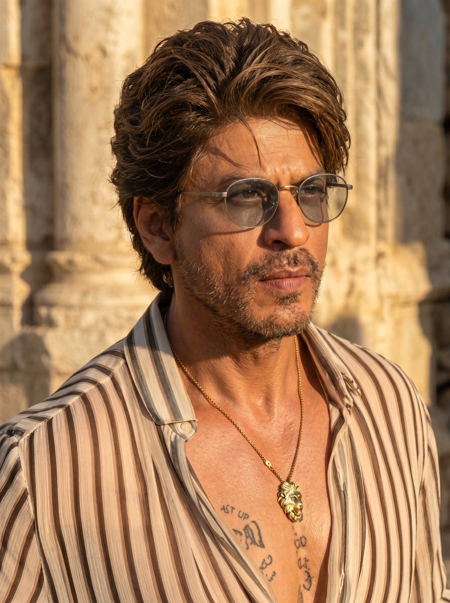Database412's tweet image. Don’t count the years... make the years count.

#SRK at 60 is looking more '#King' than ever. That aura is unmatched. 🛐✨

#ShahRukhKhan #SuhanaKhan