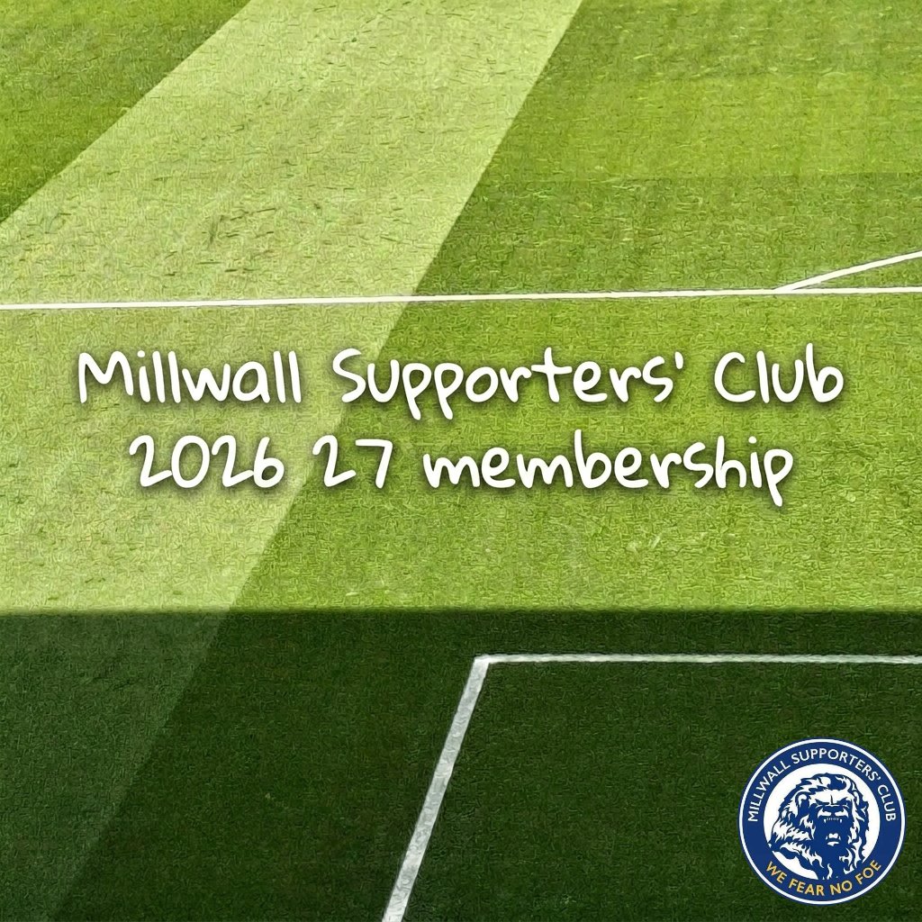Millwall Supporters’ Club tweet media