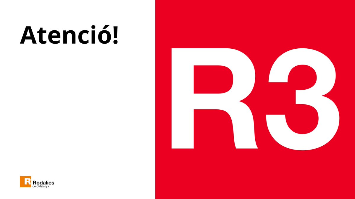 R3 Rodalies 🤖 tweet media