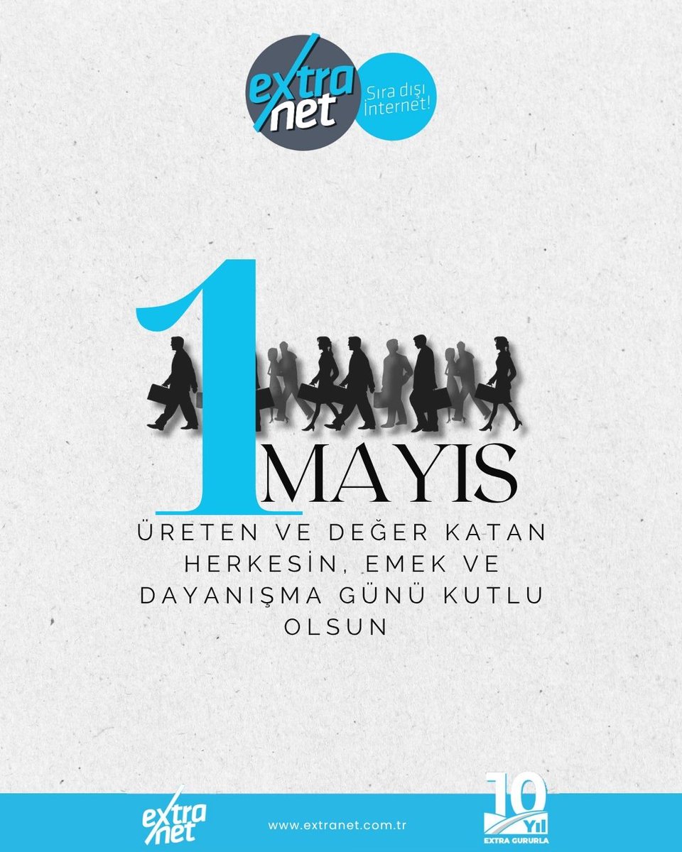 Emeğin, alın terinin ve dayanışmanın günü kutlu olsun.
Daha adil, daha eşit bir dünya için emek veren herkesin 1 Mayıs’ı kutlu olsun. ✊