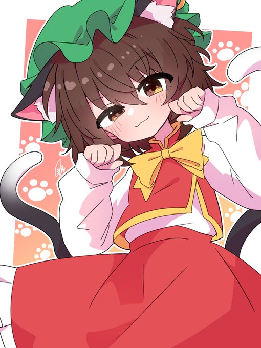 「橙(東方プロジェクト)」の画像/イラスト/ファンアート(新着順)