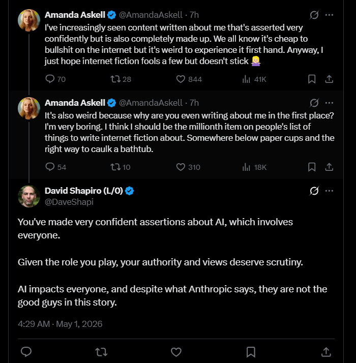 David Shapiro (L/0) tweet media