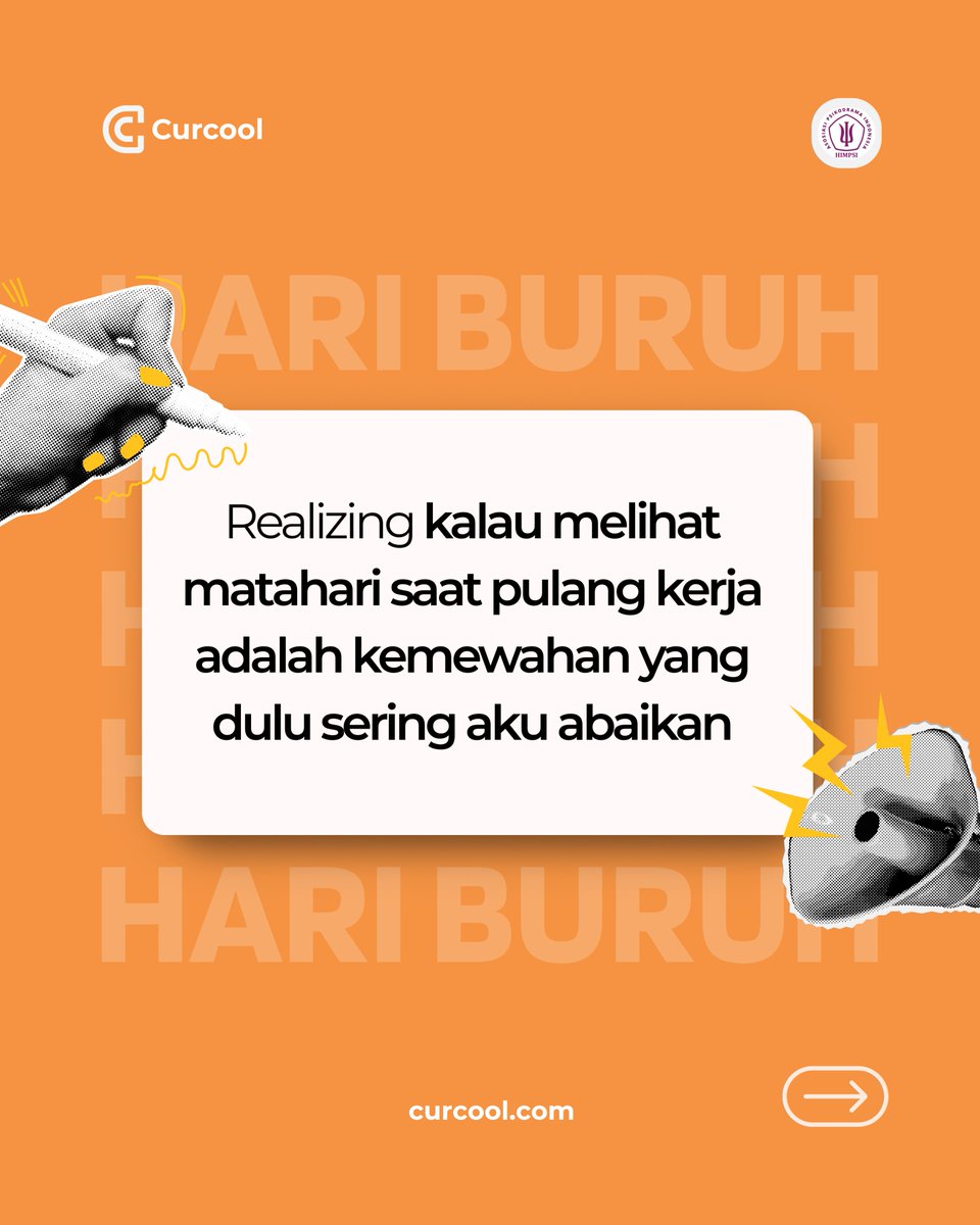 curcoolofficial's tweet photo. Selamat Hari Buruh!! https://t.co/DfbMoHK51j