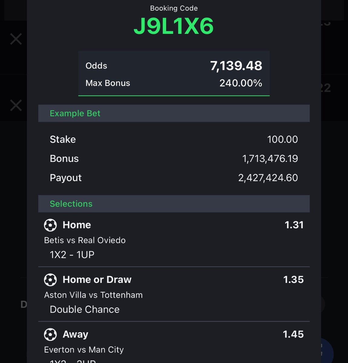 Edit ✍️ 93K odds W8J3ZY

EDIT ✍️ 7K odds. J9L1X6

<a href="/_Jaredad/">Jaredad.🐸®️</a> please help the street with Retweet