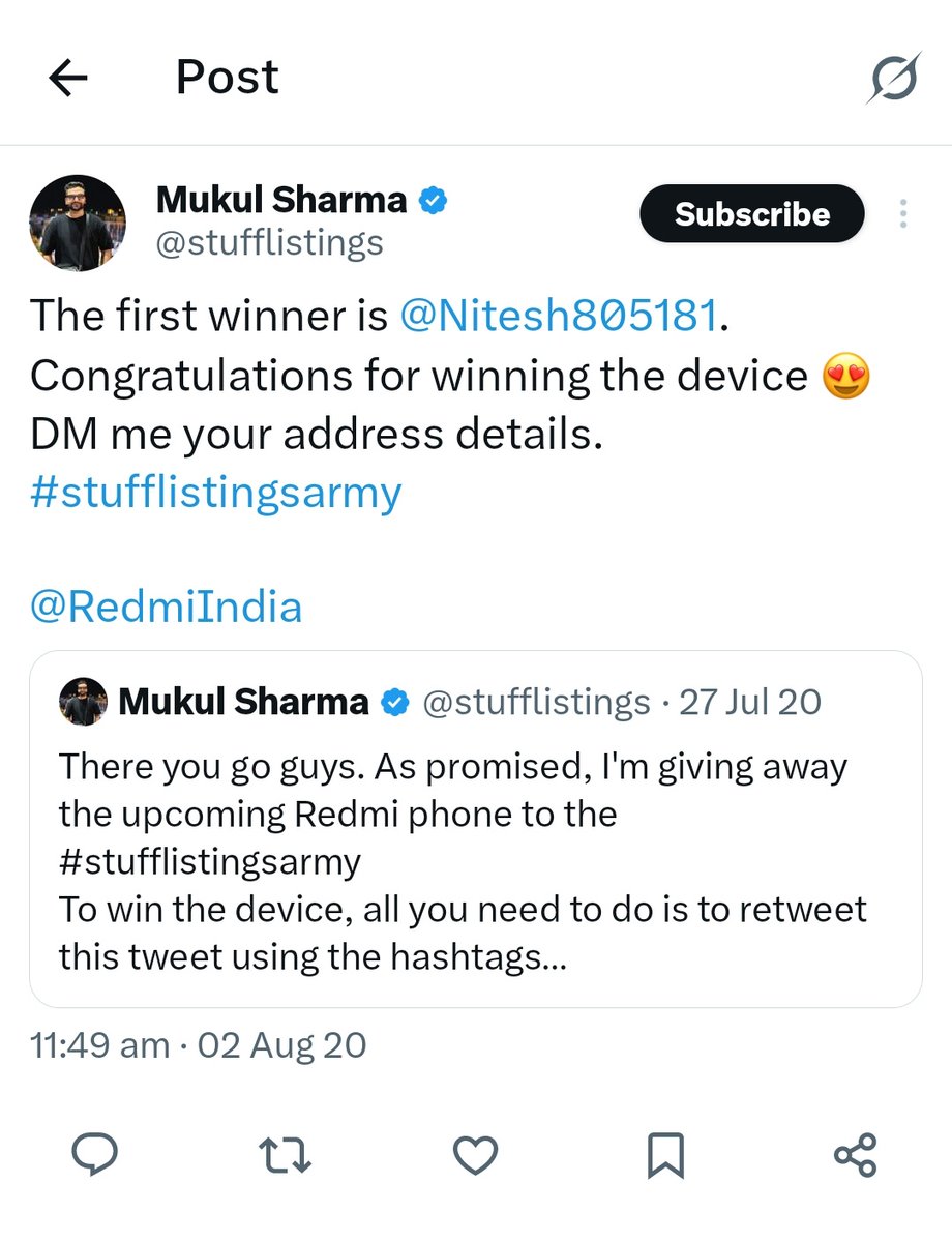 NITESH tweet media