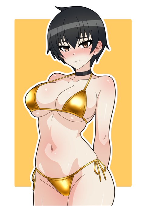 申し訳ありません、今週の3話投稿は延期いたします🙇
代わりと言ってはなんですが、アオイちゃんのGW特別金ビキニ衣装をお楽しみください!🦉
#プールサイド・コンフリクト 