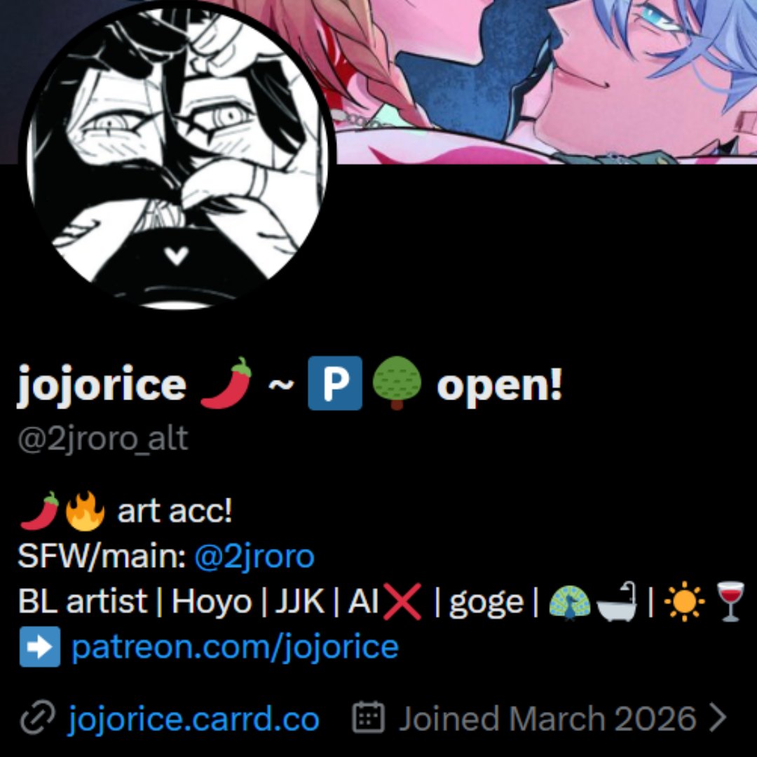 jojorice 🐥 ~ 🅿️treon open! tweet media
