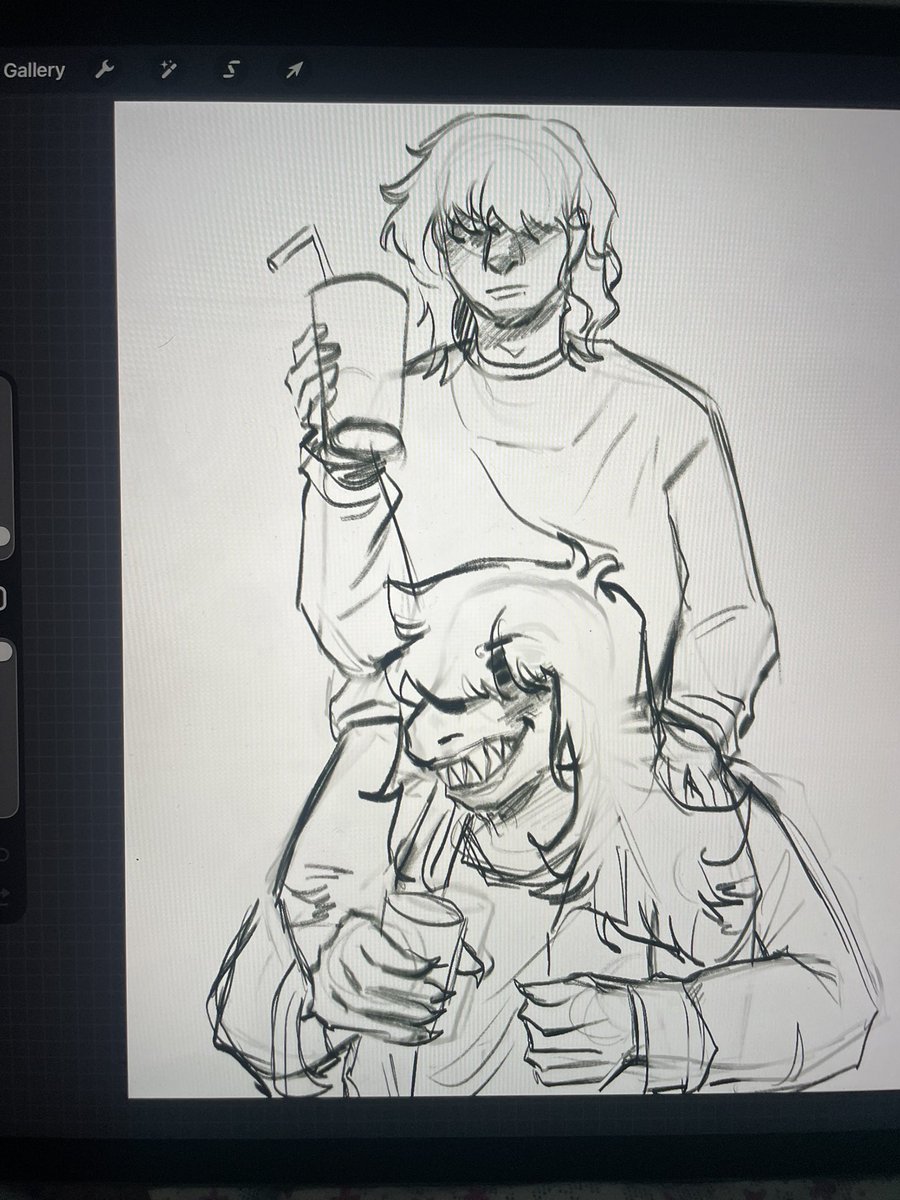 venquish0's tweet image. Festival shenanigans 

#krusie #deltarune