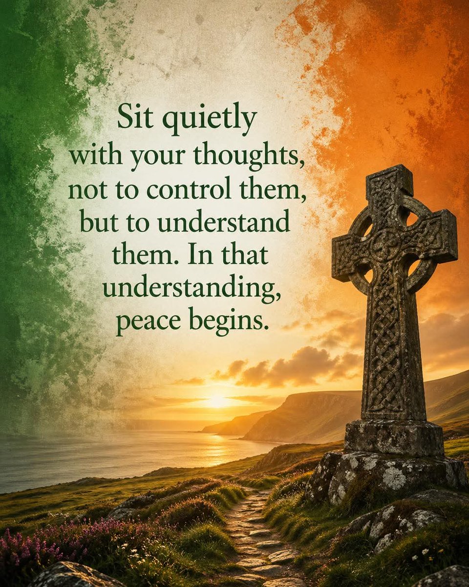 ThisIsIreland3's tweet image. A quiet reminder in a busy world ☘️

Peace does not come from controlling every thought that passes through your mind. It comes from learning to sit with them, to understand them, and to let them pass without resistance 💚

📸 The Irish Buzz

#Ireland #Peace #Quotes