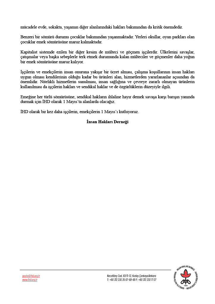 ihdiskenderun's tweet photo. Bijî 1’ê Gulanê! Yaşasın 1 Mayıs! https://t.co/WZE7nmNikQ