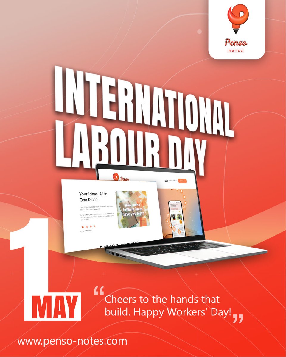 Penso_Notes's tweet image. Salute to the builders 💪 Cheers to the hands that build dreams. Happy Workers' Day! 
.
.
#WorkersDay #Bulletjournal #PensoNotes