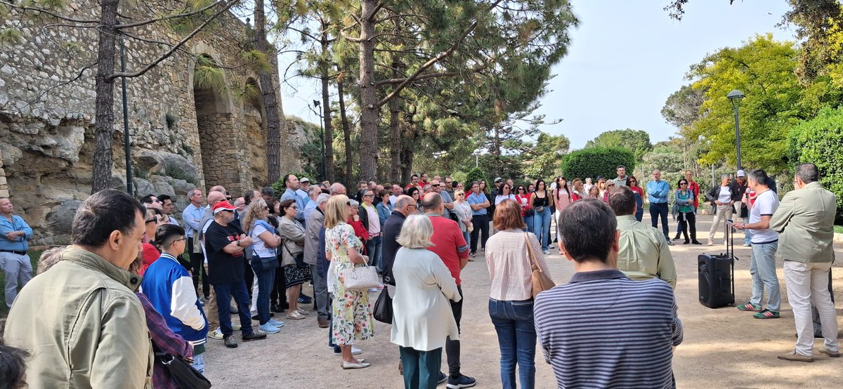 UGTTarragona's tweet photo. Homenatge a Pablo Iglesias i entrega del Premi 1r de Maig a la nostra companya Pilar Villagrasa #1Maig2026 https://t.co/ACBw2GbuXf