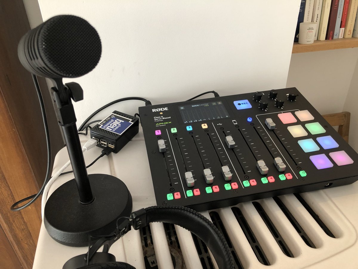 guilhemricavy's tweet image. Le codec de reportage (avec sa mixette, son insert et son diffuseur !) le moins cher du marché, sur une base Raspberry
#SIP #opus #IP #CDM
#broadcast #homemade