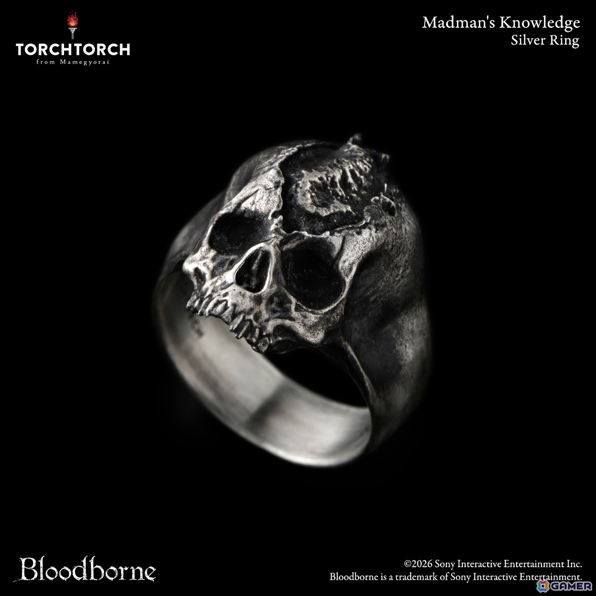 Bloodborne」狂人の智慧がシルバーリングになって登場！異様に変形した