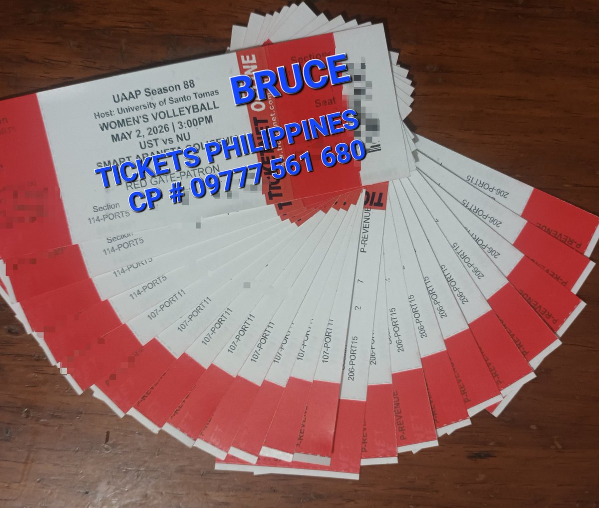 Tickets Philippines tweet media