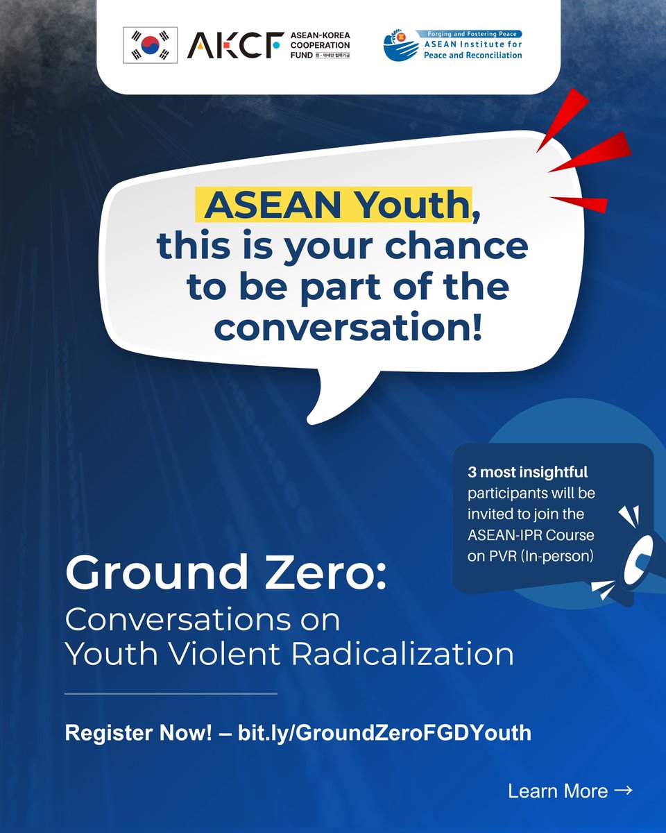 ASEAN Institute for Peace and Reconciliation tweet media