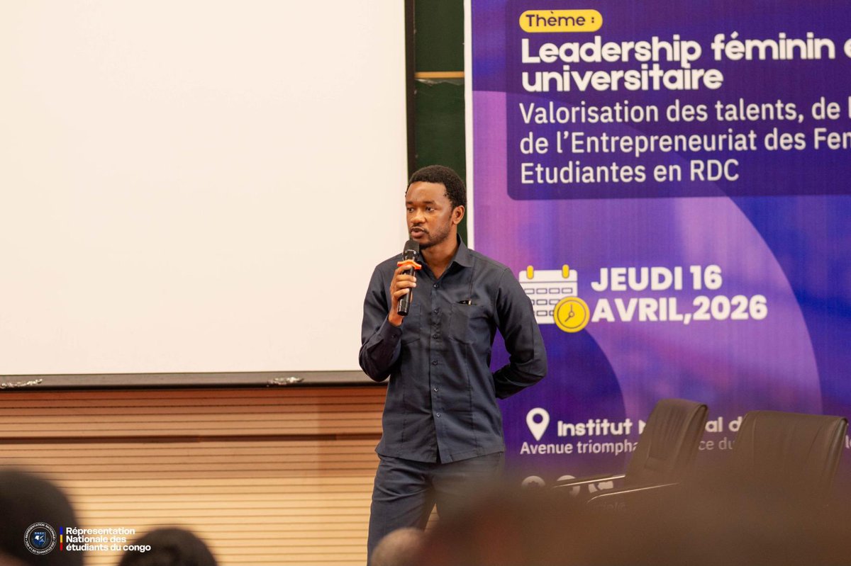 benndokolo2's tweet photo. J'ai répondu à l'invitation de la
Représentation nationale des étudiants du Congo #RNEC lors du Forum national de la femme étudiante, dédié à la promotion du leadership féminin, à la valorisation des talents, ainsi qu'à l'encouragement de l'innovation 1/2 
_ https://t.co/PVKkNARtbE