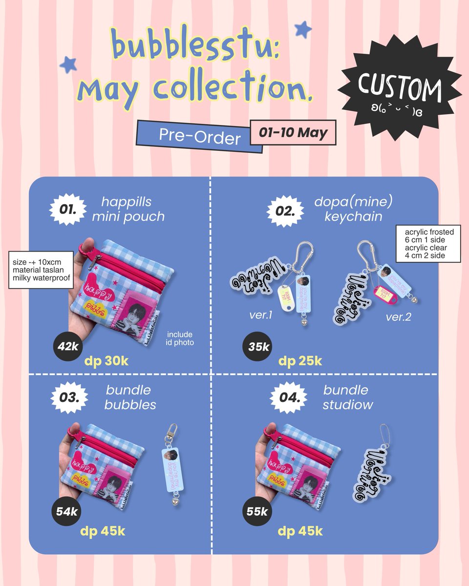 open po pouch & keychain◡̈ tweet media