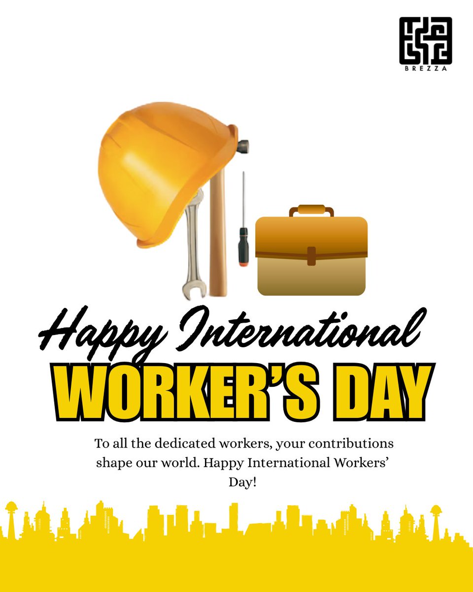 BrezzaGlobal's tweet photo. Happy worker's Day! https://t.co/bigID0gfXv
