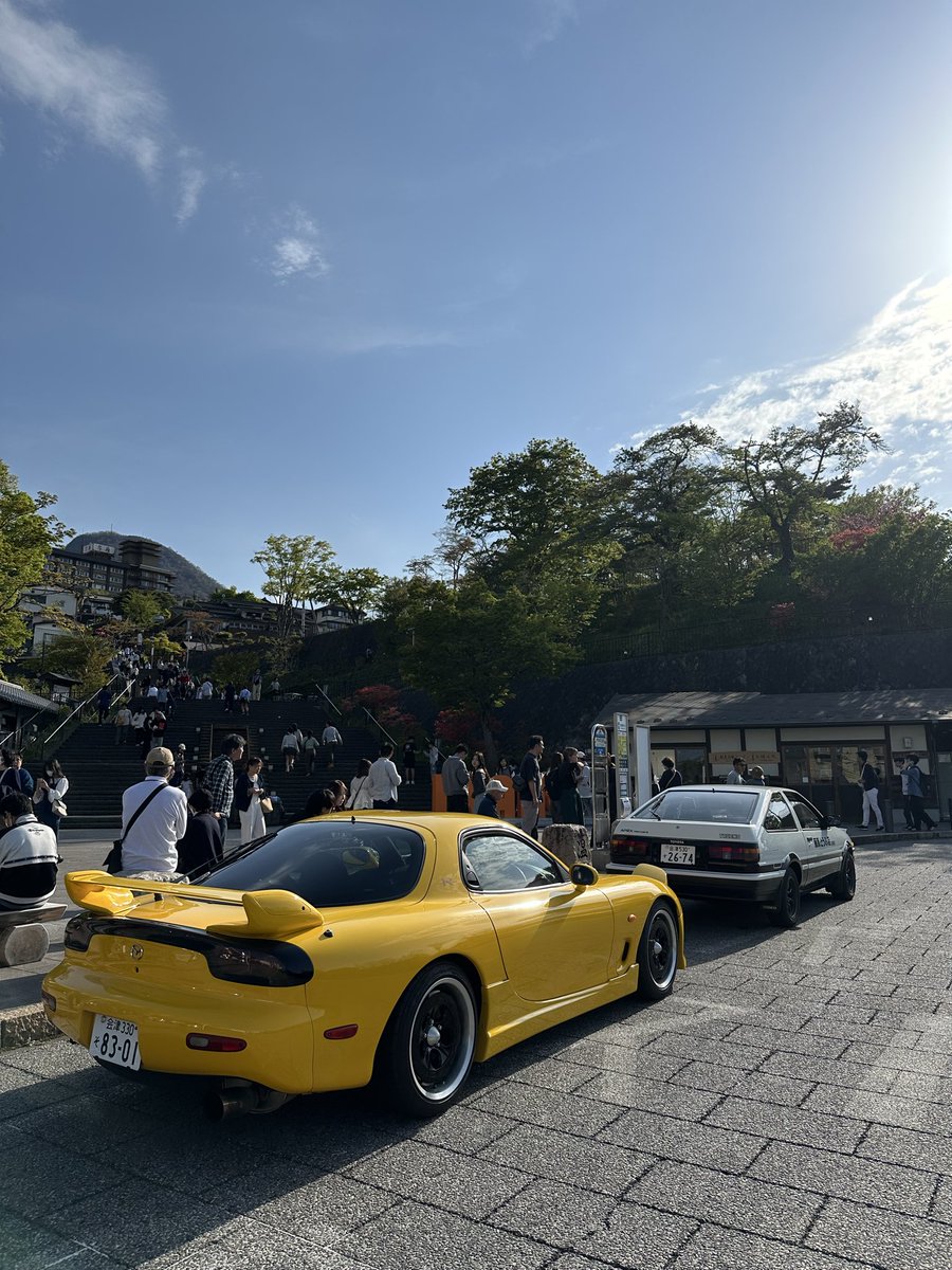 meg_ae86's tweet photo. 明日��明後日は伊香保行きます😍💓
天気は良いみたいで問題なし🥰
楽しみすぎて🤣💦💓💓

#ae86 #fd3s #頭文字D #initiald #伊香保温泉 https://t.co/huSIJMsZQZ
