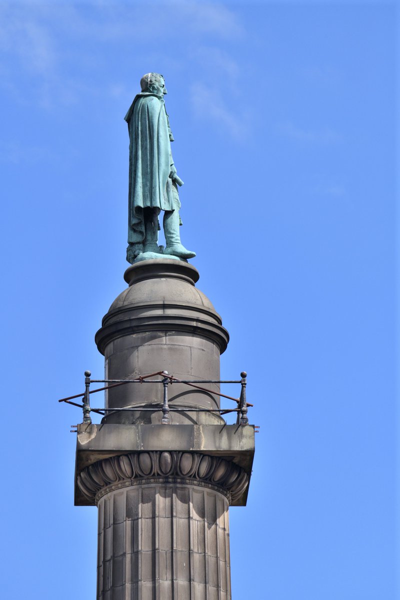 Liverpool1207's tweet image. The foundation stone for the Wellington Monument #Liverpool was laid on 1st May 1861, the anniversary of his birth.
He would not be pleased today looking down today at the condition of the paving surrounding him.