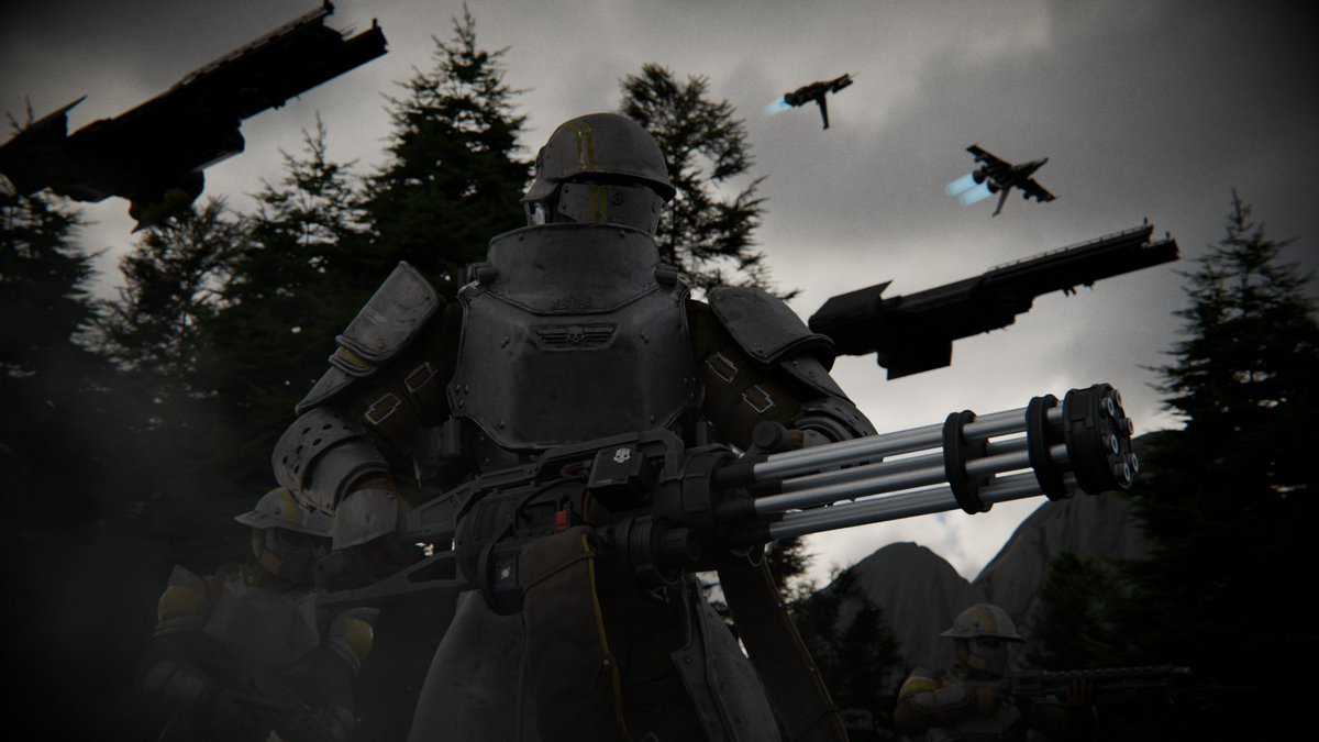 l_DELETE_l's tweet image. #Helldivers2 #3D #artㅤㅤㅤㅤ