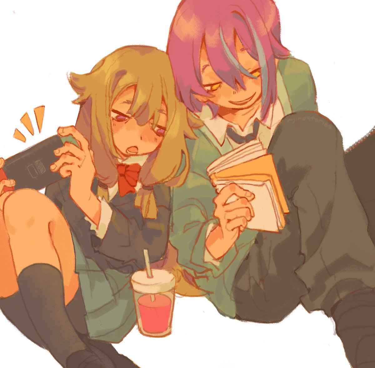 ruinene for my art trade with lyn oomf 🥹 thank you so much for waiting !