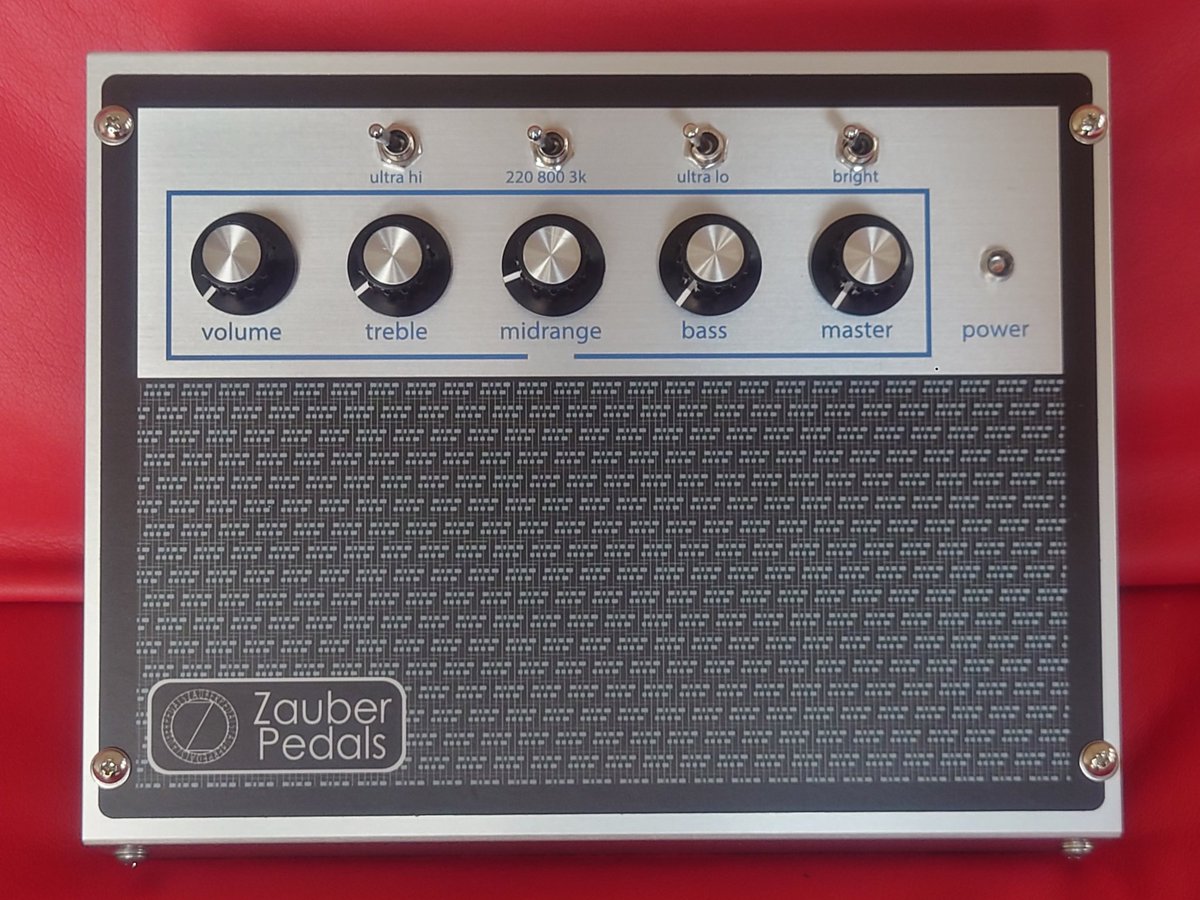 Zauber Pedals Twin Reverbプリアンプ(真空管プリアンプ) Zauber Pedals (@ZauberPedals) / Posts / X