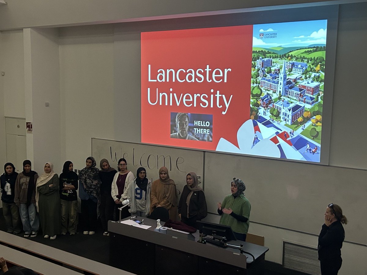pmghs's tweet photo. Yr 10’s enjoyed a fantastic day @LancasterUni 
Thank you to all the student ambassadors for the campus tour. A wonderful insight to University life. 🏫📚
#Careers https://t.co/50vPZttA5b