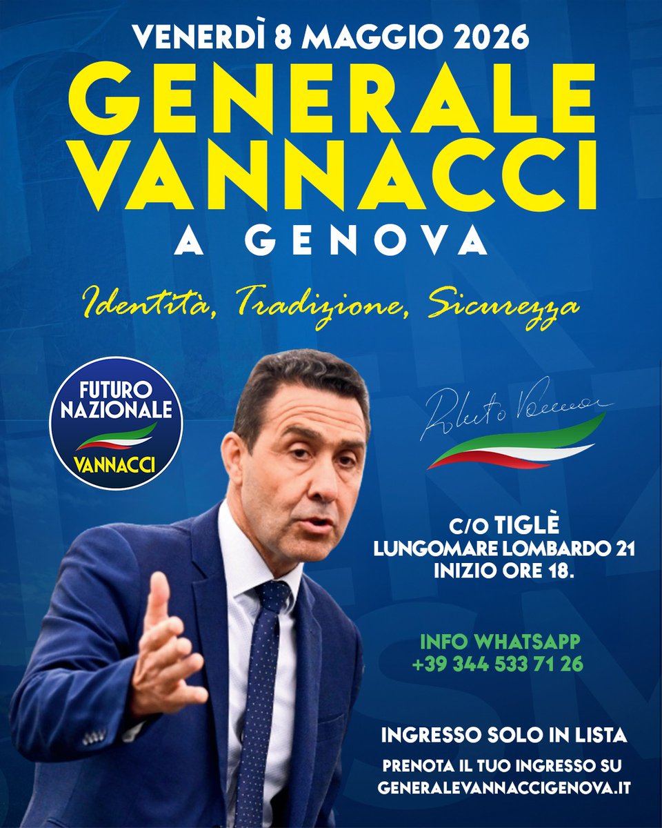 Roberto Vannacci tweet media