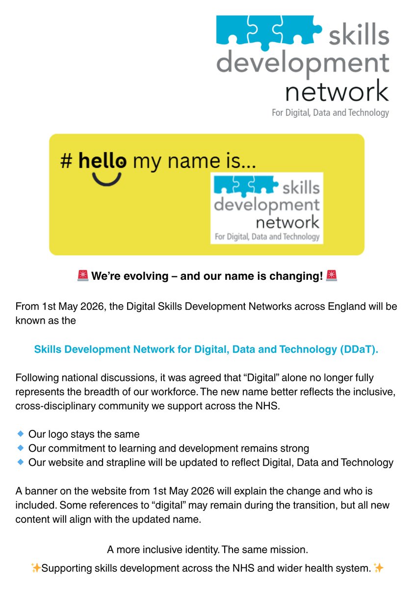 NHS Digital Academy tweet media