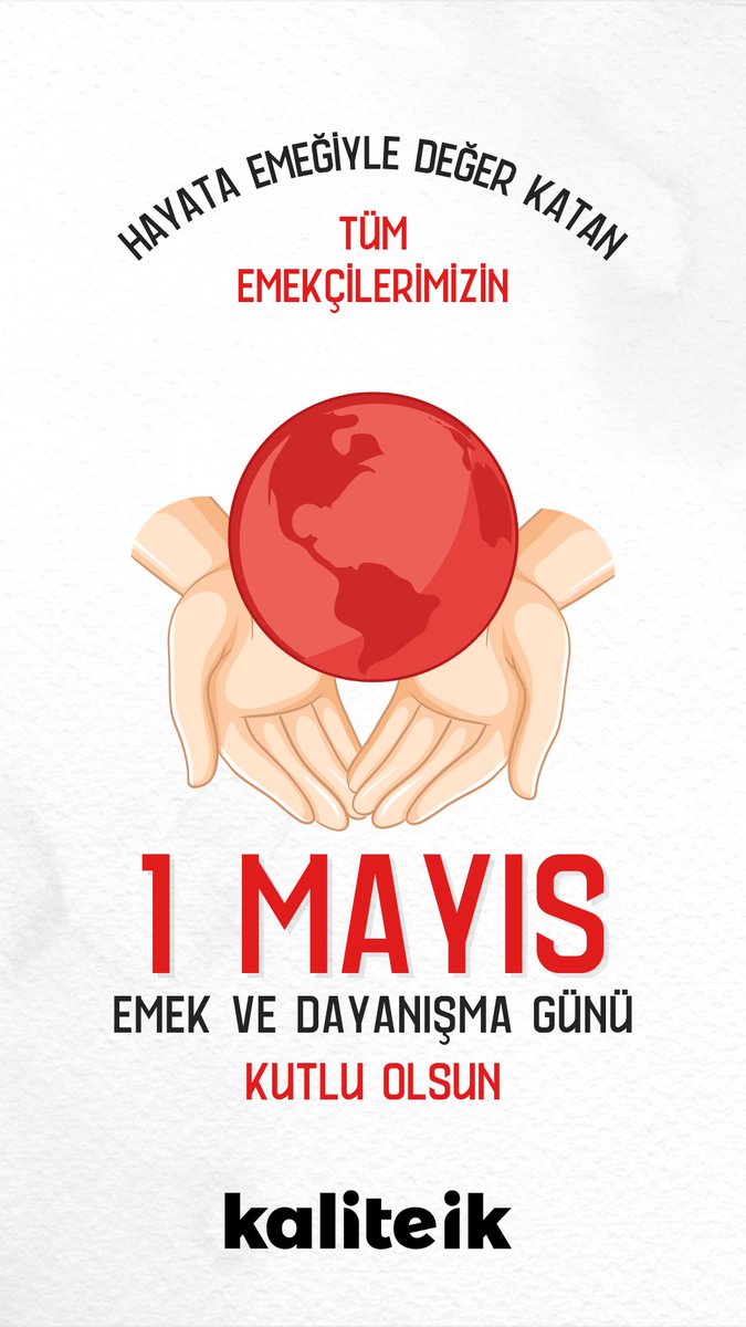 kaliteik's tweet photo. #1Mayıs
#1mayisemekvedayanismagünü 
#1mayısişçibayramı https://t.co/uGdualLB31