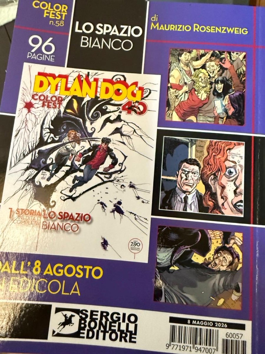 Dania's tweet photo. Ad agosto in edicola il Dylan Dog scritto e disegnato da @reghigo!!! https://t.co/aLtc6erRAk