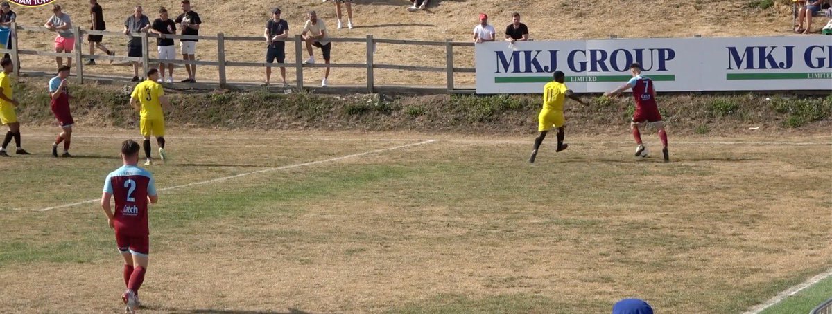 3 years between these photos btw. Same location. 

Suggest getting to the ground early on Monday 👍🏼 <a href="/FarnhamTownFC/">Farnham Town FC</a>