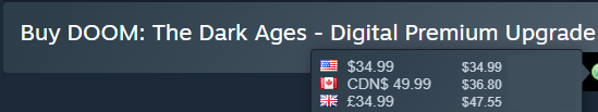 Tycerax's tweet image. This is the two week notice for the #Doom: The Dark Ages DLC Absence Anniversary!!!

On May 14th, the Premium Upgrade that should've had a Campaign DLC will reach the anniversary, without the DLC even having a release date...

Oh and the pack costs 35USD / 50CAD...