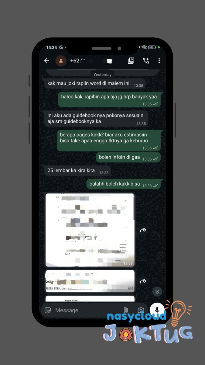 nasy JOKI JASA FORMATTING WORD, PPT, PAPER, DLL° tweet media
