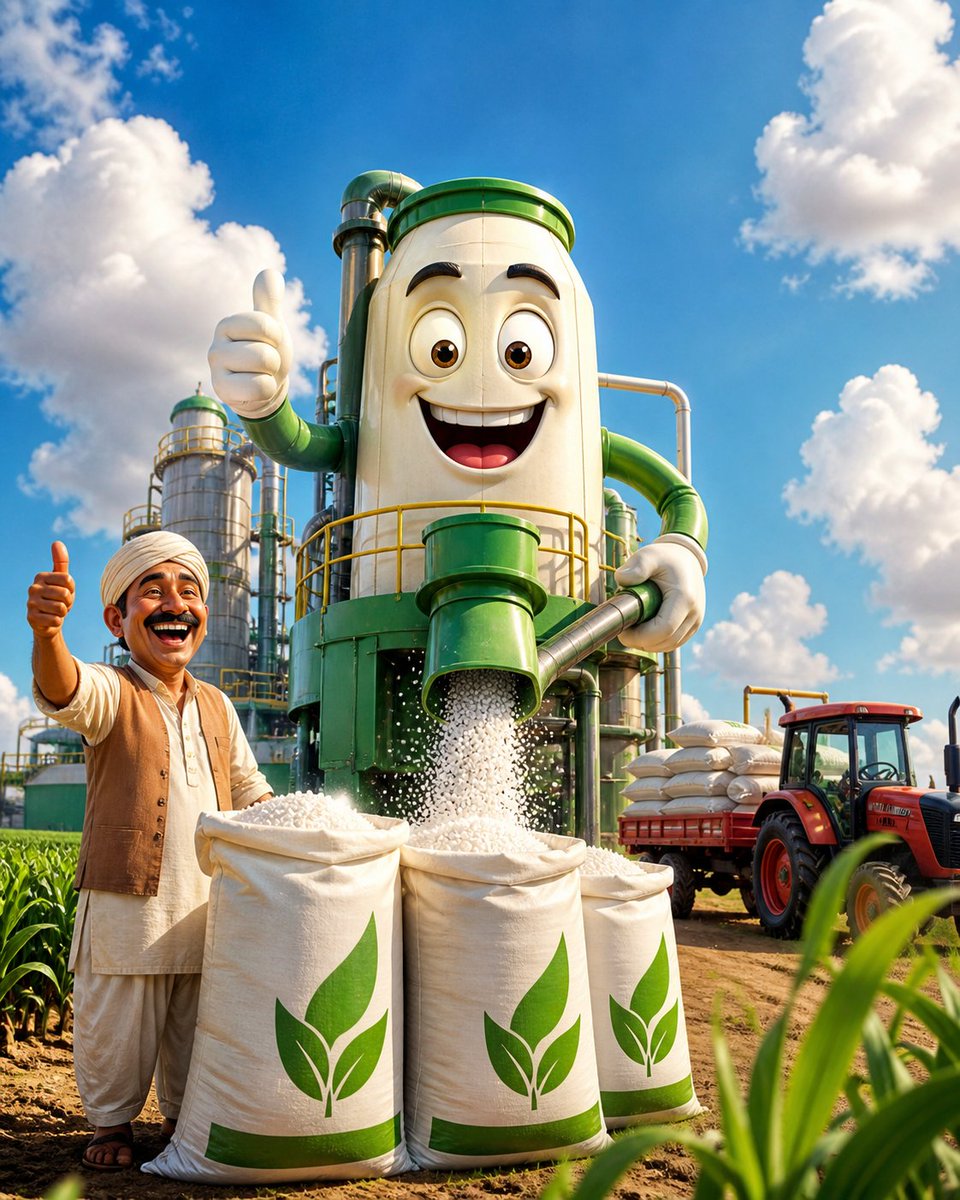 ArmaitiMex's tweet image. 🇮🇳 #India announced that domestic urea production reached 3.749 MT during March–April. Output stood at 1.649 MT in March and rose to 2.1 MT in April, reflecting steady growth. Overall domestic fertiliser production totaled 6.237 MT in the same period.

#urea #fertilizer #gübre