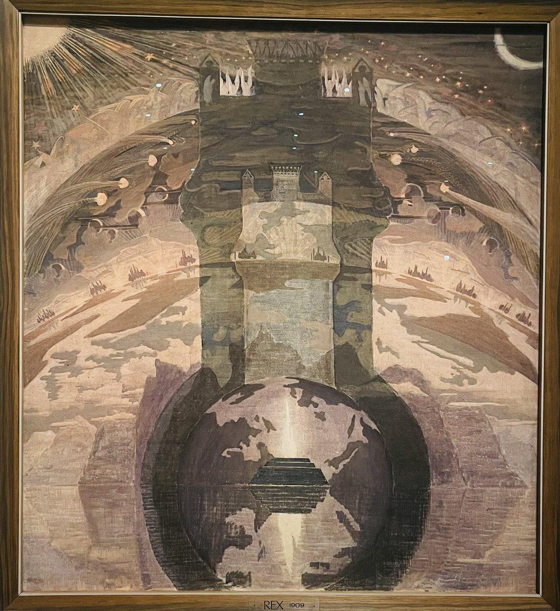 luochuanAD's tweet photo. M. K. Čiurlionis ，《レックス(王)》 https://t.co/YWArhd3Wu9