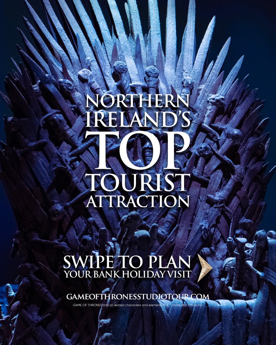 Game of Thrones Studio Tour tweet media