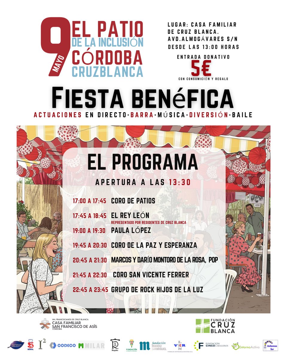 casa_asis's tweet photo. PATIOINCLUSIÓN 2026 https://t.co/UIbx5qRk3d