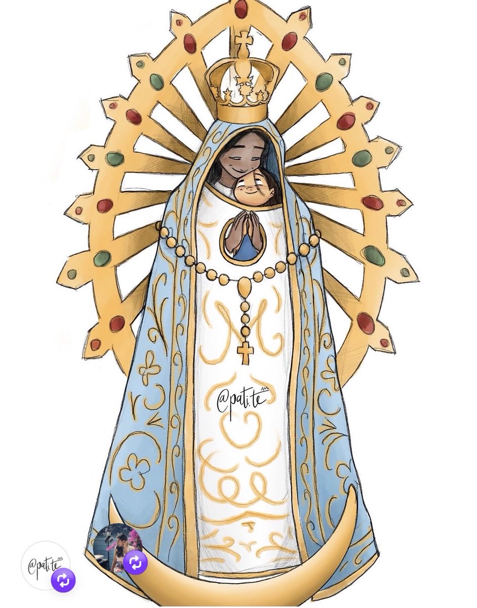 Empieza el mes de mayo. El mes de Nuestra Madre.
Y desde Argentina, donde estoy estos días, os encomiendo a Nuestra Señora de Luján y os sugiero que intentéis estar muy cerca de su corazón de Madre.