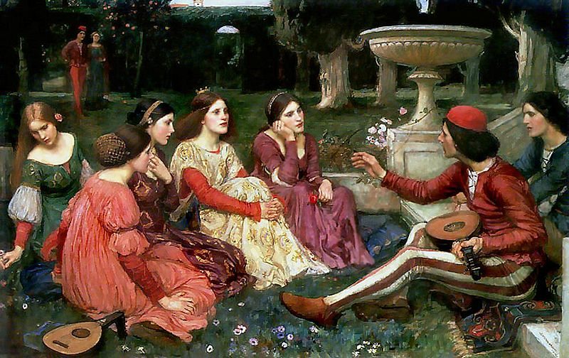 EdwardRayne's tweet image. 'A Tale From The Decameron' by John William Waterhouse, 1916.
A great painting for 1st May and 'Elizabeth Serenade' by Ron Binge, 1951, is a super piece of music to go with it, played here by musicians in the Wallenstein Palace, Prague.
youtube.com/watch?v=lUNWtr…
#Art #Music #Spring