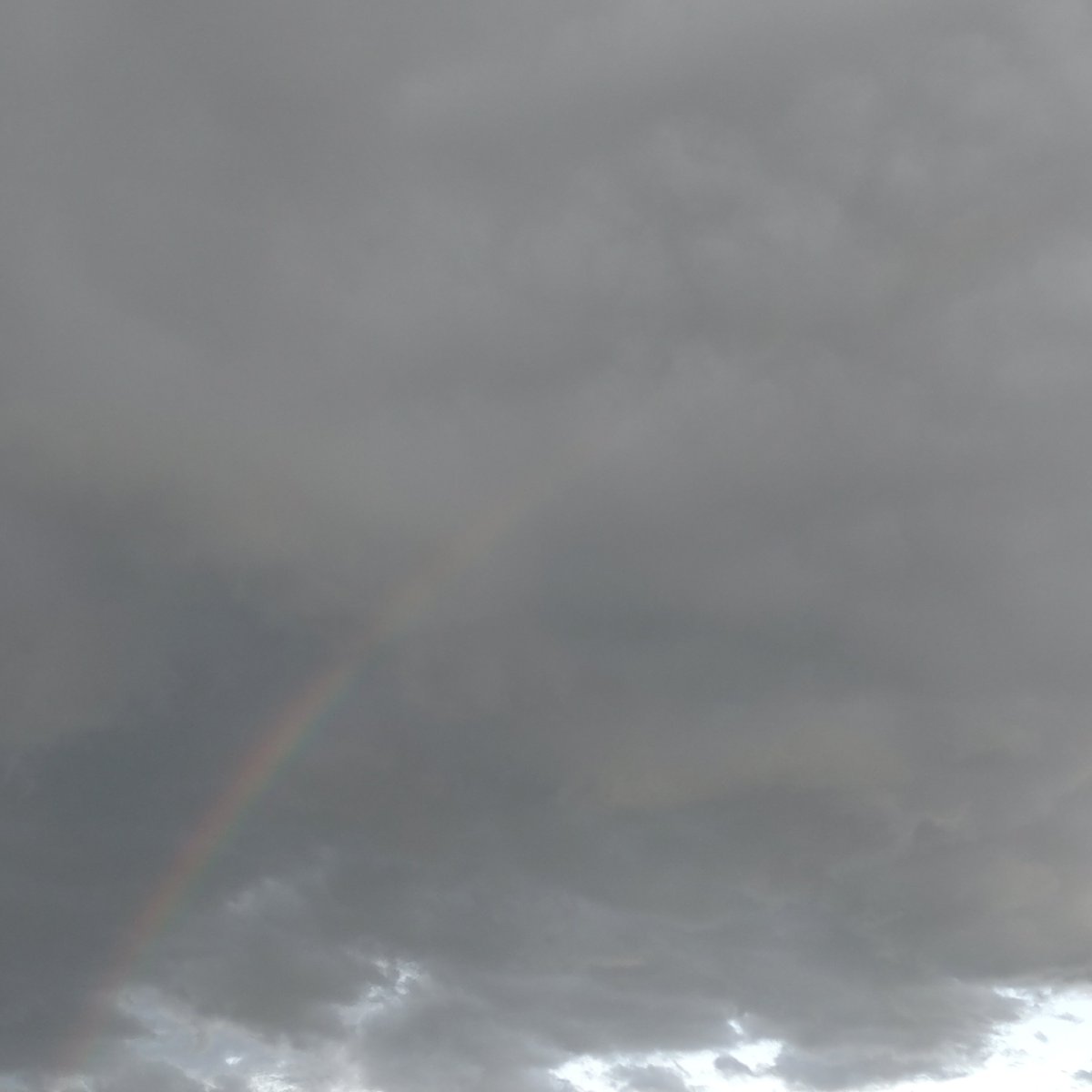 bian_you78630's tweet image. 17時50分静岡県富士宮市
東方向の空で虹が見えました！
虹🌈

#静岡県富士宮市
#虹
#rainbow