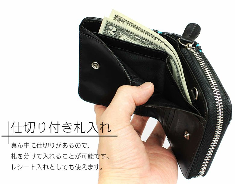 【ロングセラー✨人気のコンパクトな短財布】

こんにちは！お財布専門店ジージーです。
「クロスライン ラウンドファスナーウォレット」をご紹介します。

✨✨おすすめポイント✨✨
・すっきり使いやすいラウンドファスナーデザイン
・シンプルなのに存在感がバツグンな配色ラインがポイント！