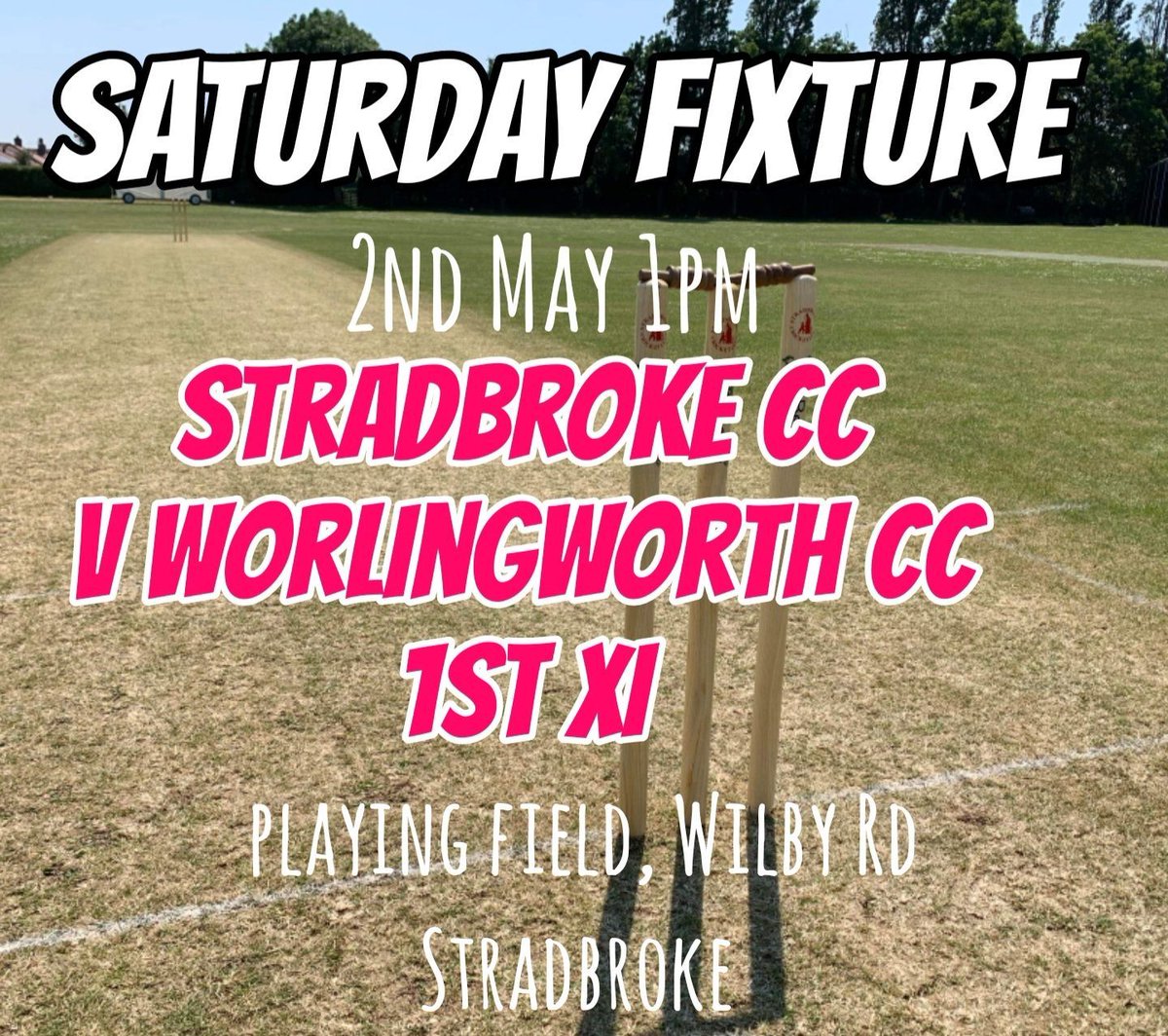 StradbrokeCC's tweet image. 🏏 First Home Game of the Season!

The wait is over — we’re back on home turf this weekend!

Come down and support the lads as we kick off our home campaign.

Good cricket, and hopefully plenty of runs ☀️🍻
#CricketSeason #HomeGame #ClubCricket