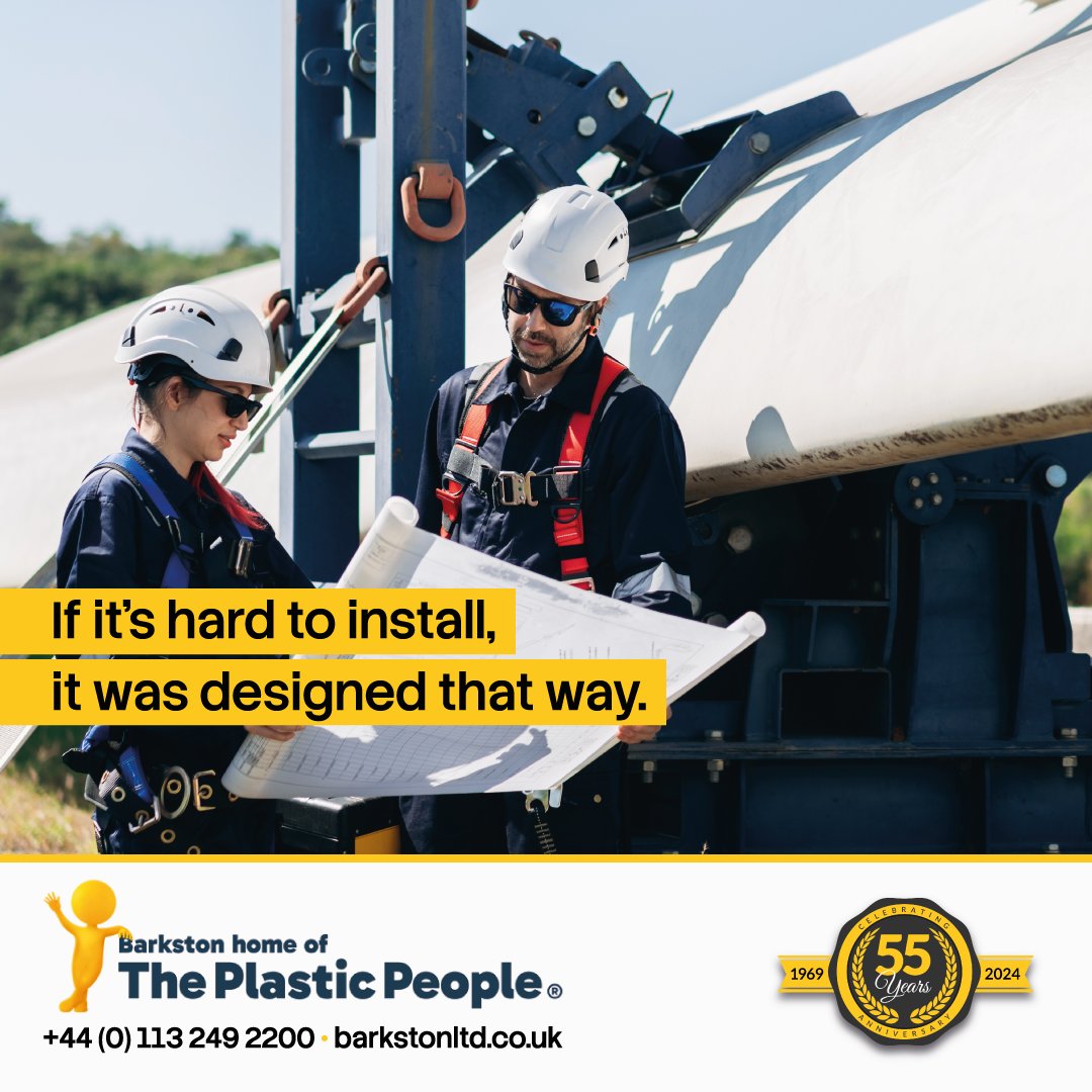 barkstonplastic's tweet image. Installation issues often start at design stage. Access, lifting and fixing all affect how efficiently components are installed. barkstonltd.co.uk  #industrialengineering #ukmfg