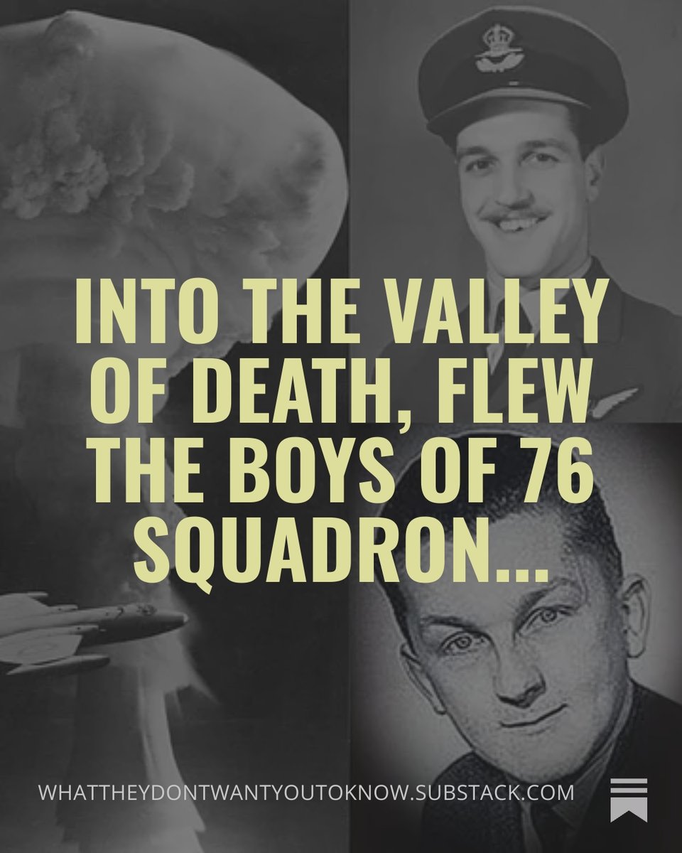 Imagine all that is between you and a 3-megaton nuclear bomb is an inch of plastic.

I’ve spent 20yrs writing about these men. But this week was the first time I’ve been able to put myself in their shoes.

Here’s What They Don’t Want You To Know:

whattheydontwantyoutoknow.substack.com/p/into-the-val…