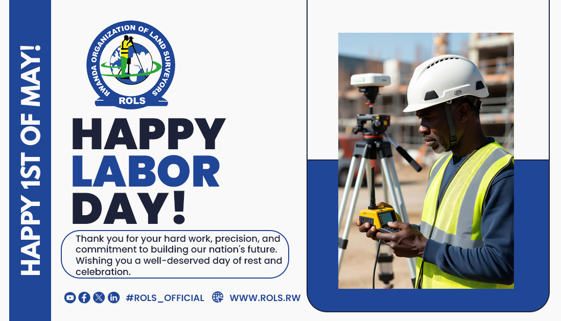 ROLS_Official's tweet photo. #happylabourday #landsurveyors https://t.co/A4oeMYVMAh